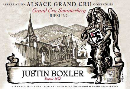Grand cru Sommerberg Riesling d'Alsace