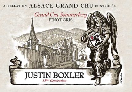 Vins d'Alsace Justin BOXLER Pinot Gris Grand Cru Sommerberg