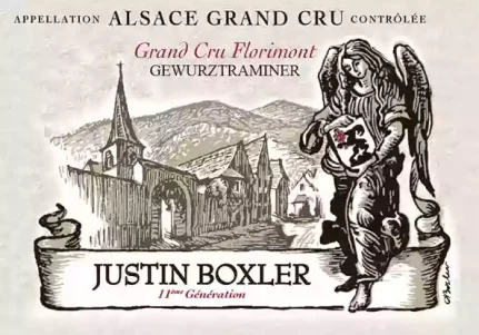 vin Justin Boxler Gewurztraminer grand cru Florimont