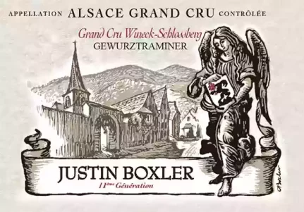 Vins d'Alsace Gewurztraminer grand cru Wineck-Schlossberg